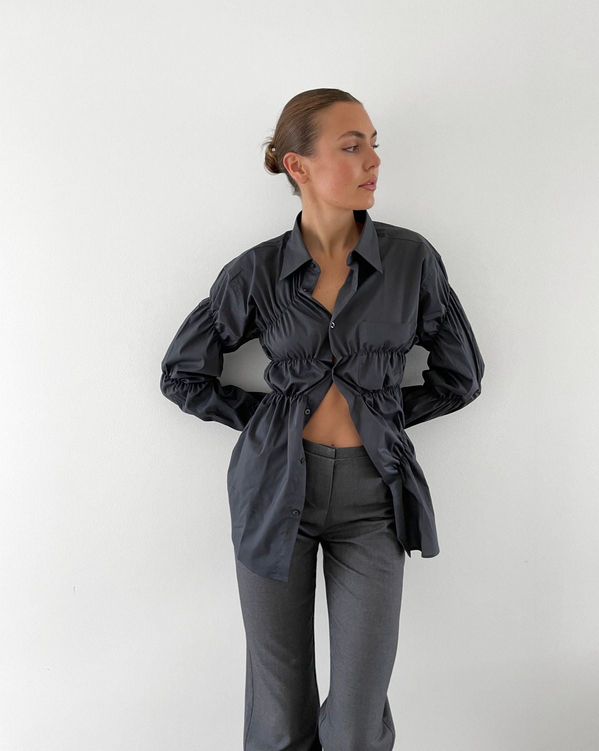 MARTHE – Raffungbluse